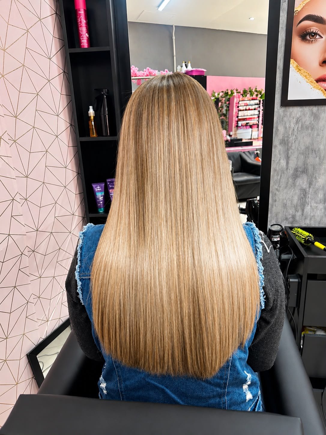 Resultado de cabelo loiro iluminado